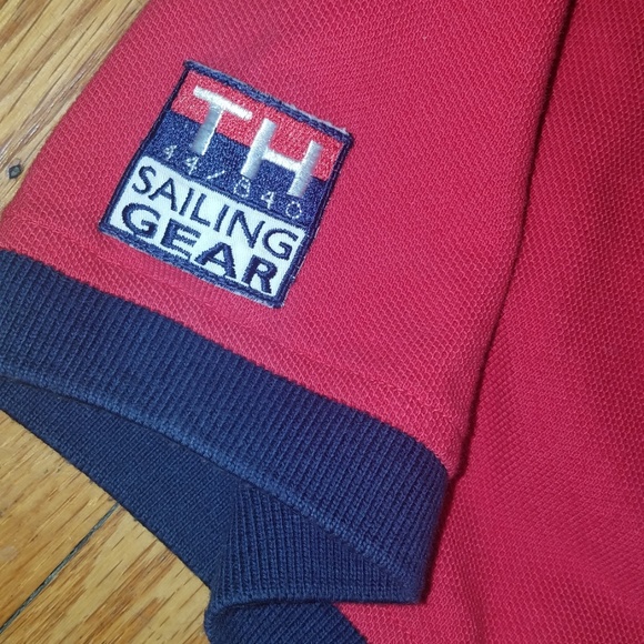 Tommy Hilfiger Polo Shirt Multicolor Men's XL - Picture 4 of 6